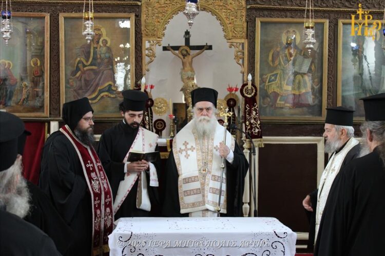 Προπασχάλιος Ιερατική Σύναξη στην Ιερά Μητρόπολη Άρτης