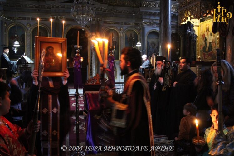 Η Ακολουθία του Νυμφίου στην Μητρόπολη Άρτης