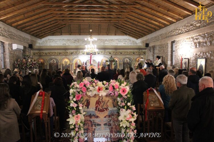 Η ενορία Συκεών Άρτης πανηγύρισε την Ζωοδόχο Πηγή