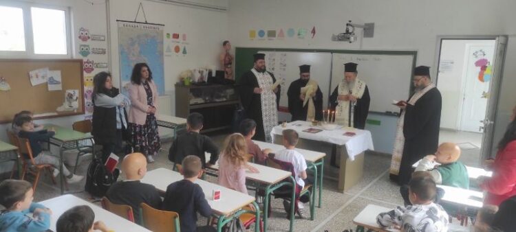 ΤΟ ΜΥΣΤΗΡΙΟ ΤΟΥ ΕΥΧΕΛΑΙΟΥ ΑΠΟ ΤΟΝ ΜΗΤΡΟΠΟΛΙΤΗ ΧΑΛΚΙΔΟΣ ΣΕ ΣΧΟΛΕΙΑ ΤΟΥ ΒΑΤΩΝΤΑ