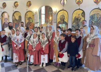 Ο ΜΗΤΡΟΠΟΛΙΤΗΣ ΧΑΛΚΙΔΟΣ ΜΑΖΙ ΜΕ ΤΑ «ΛΑΖΑΡΑΚΙΑ» ΣΤΗΝ ΠΑΝΗΓΥΡΗ ΤΗΣ ΕΓΕΡΣΕΩΣ ΤΟΥ ΛΑΖΑΡΟΥ