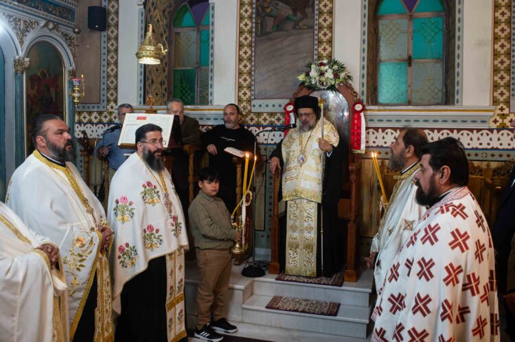 Ο Εσπερινός του Αγίου Γεωργίου στην Ιερά Μητρόπολη Μεσσηνίας