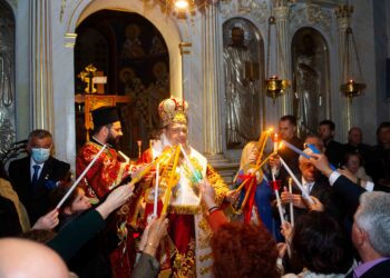 Η Ανάσταση του Χριστού στον Μητροπολιτικό Ιερό Ναό της Καλαμάτας