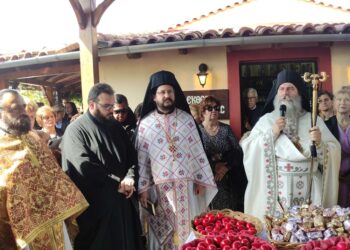 Η Ιερά Μονή Αγίων Ραφαήλ, Νικολάου και Ειρήνης Πυργετού εόρτασε τους προστάτες Αγίους της