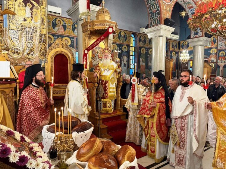 Χειροθεσία Αρχιμανδρίτη στην Αγριά