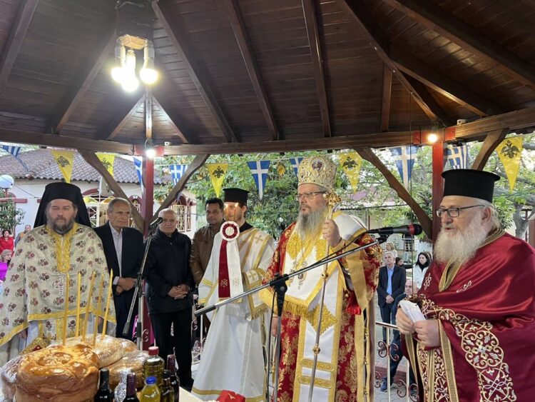 Πανηγυρικός Εσπερινός στον Ιερό Ναό Αγίων Ραφαήλ, Νικολάου και Ειρήνης Ομορφοχωρίου