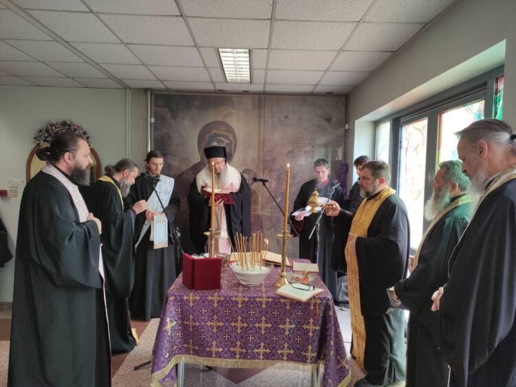 Το Μυστήριου του Ιερού Ευχελαίου στο Πανεπιστημιακό Γενικό Νοσοκομείο Λάρισας