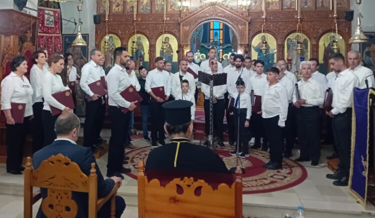 Πνευματική ανάταση από τη Βυζαντινή Χορωδία της Μητρόπολης Παραμυθίας