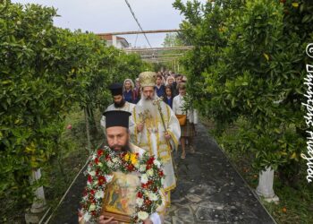 Αρχιερατική Θεία Λειτουργία για γέροντες και ασθενείς στην Στυλίδα