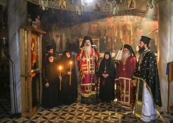 Χειροθεσίες νέων αδελφών στην Ι.Μ. Δαμάστας