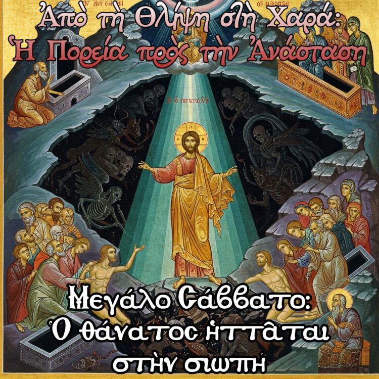 Μεγάλο Σάββατο: Ὁ θάνατος ἡττᾶται στὴν σιωπή