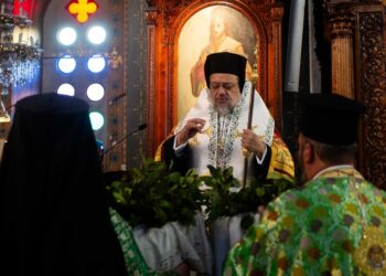 Η Κυριακή των Βαΐων στην Ιερά Μητρόπολη Μεσσηνίας