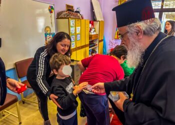 ΕΠΙΣΚΕΨΗ  ΜΗΤΡ. ΠΡΕΒΕΖΗΣ ΣΤΟ 1 ΕΙΔΙΚΟ ΔΗΜΟΤΙΚΟ ΣΧΟΛΕΙΟ