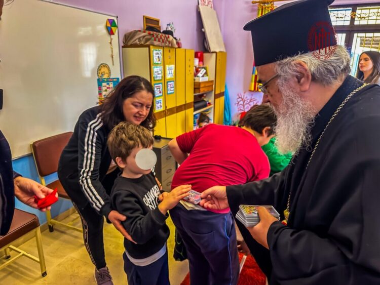ΕΠΙΣΚΕΨΗ  ΜΗΤΡ. ΠΡΕΒΕΖΗΣ ΣΤΟ 1 ΕΙΔΙΚΟ ΔΗΜΟΤΙΚΟ ΣΧΟΛΕΙΟ