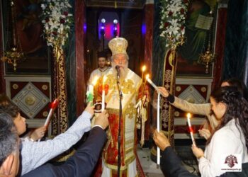 Σε χαρμόσυνο κλίμα η Ανάσταση  στη Σπάρτη