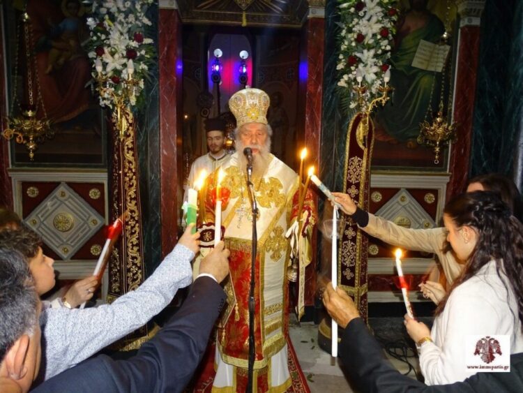 Σε χαρμόσυνο κλίμα η Ανάσταση στη Σπάρτη