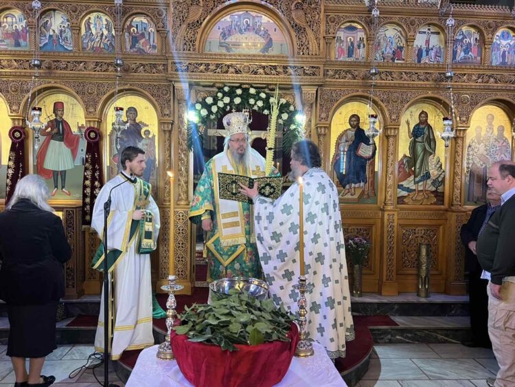 Κυριακή των Βαΐων στον Ιερό Ναό Αγίου Γεωργίου Νεομάρτυρος Λαρίσης