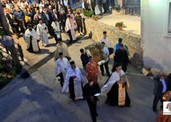 Πανηγυρικός Αρχιερατικός Εσπερινός στον Άγιο Ιωάννη Μονεμβασίας