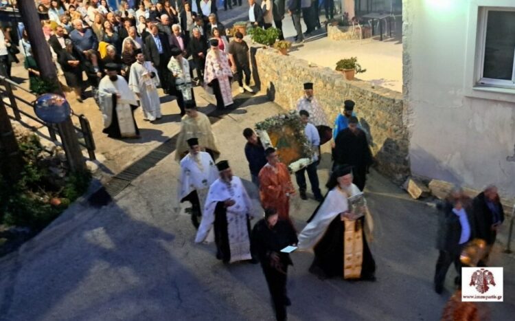 Πανηγυρικός Αρχιερατικός Εσπερινός στον Άγιο Ιωάννη Μονεμβασίας