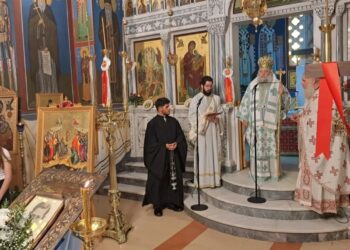 Ετήσιο Μνημόσυνο του Εθνομάρτυρος Νικολάου Στέλλα, στη Μάρπησσα της Πάρου