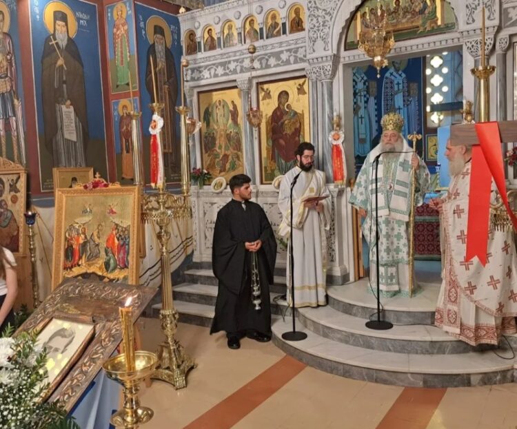 Ετήσιο Μνημόσυνο του Εθνομάρτυρος Νικολάου Στέλλα, στη Μάρπησσα της Πάρου