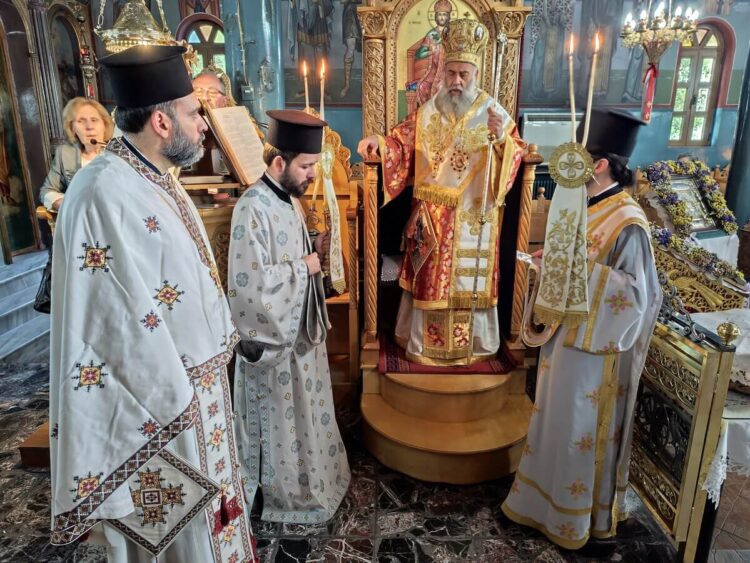 Κυριακή του Παραλύτου στον Ι.Ν. Κοιμήσεως της Θεοτόκου Κέδρου