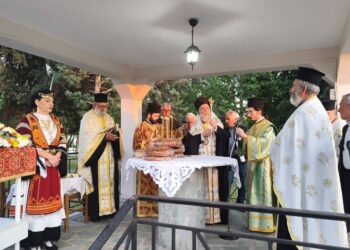 Πανηγυρικός Εσπερινός στον Ιερό Ναό Αγίου Αθανασίου Μικρού Βουνού