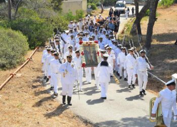 Εορτασμός Αγίων Κωνσταντίνου και Ελένης στον Ναύσταθμο Σαλαμίνας