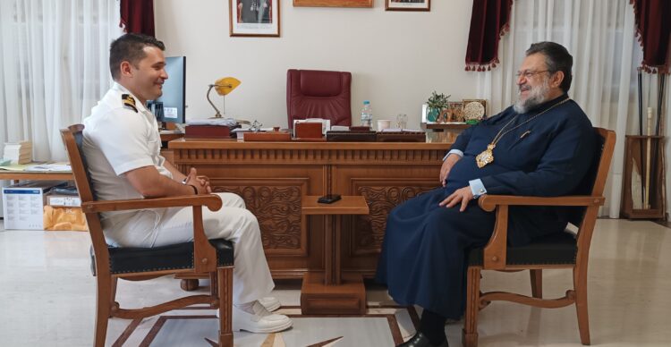 Στον Μητροπολίτη Μεσσηνίας ο νέος Λιμενάρχης Καλαμάτας