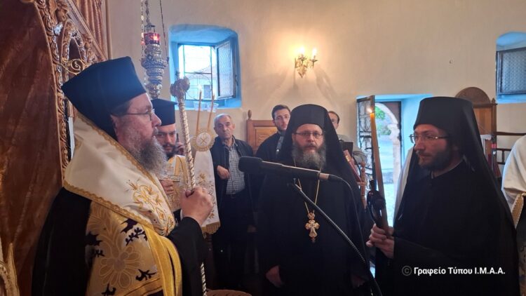 Κουρά Μοναχού στην Ιερά Μονή Παναγίας Λεσινιωτίσσης