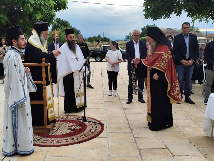 O Πανηγυρικός Εσπερινός της Αναλήψεως του Σωτήρος Χριστού στον Βλοχό