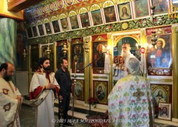 Αρχιερατική Λειτουργία στην Σκουληκαριά Άρτης