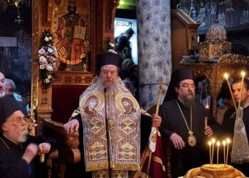 Πολυαρχιερατικὸς Ἑσπερινὸς γιὰ τὴν Ὁσία Σοφία, στὴν Ἱερὰ Μονὴ Κλεισούρας Καστοριᾶς