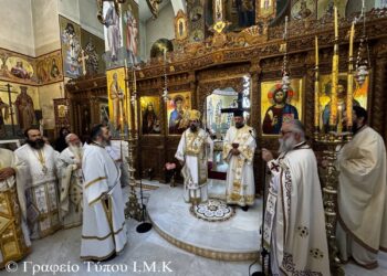 Ἑορτὴ τοῦ Ἁγίου Ἰωάννου τοῦ Θεολόγου μὲ Χειροτονία Διακόνου στὴν Ι. Μ. Καστορίας