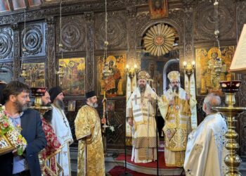 Ἑορτὴ τοῦ Ἁγίου Θεράποντος στήν Ἐνορία Λεχόβου