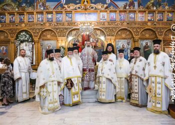 Λαμπρά Εγκαίνια του Ι.Ν. Αγίου Γεωργίου στα Καλύβια Λαμίας