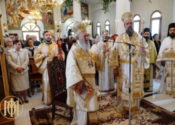 Η ΠΑΝΗΓΥΡΙΣ ΠΑΝΤΩΝ ΤΩΝ ΕΝ ΘΕΣΣΑΛΟΝΙΚΗ ΑΓΙΩΝ  ΣΤΗ ΘΕΣΣΑΛΟΝΙΚΗ