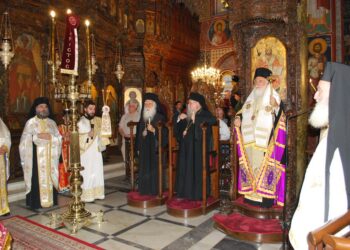 Ὁ Πανηγυρικός Ἑσπερινός τοῦ Μητροπολιτικοῦ  Ναοῦ Ἁγίας Φωτεινῆς Νέας Σμύρνης