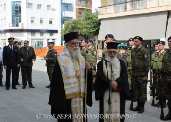 Δοξολογία στην Άρτα για την επέτειο λήξεως του 2ου Παγκοσμίου Πολέμου