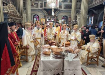 Πάνδημος εορτασμός της επετείου των εγκαινίων του ιερού Προσκυνήματος Παμμ. Ταξιαρχών στο Μανταμάδο της Λέσβου