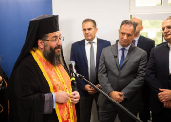 Άδωνις Γεωργιάδης: Ευχαριστώ τον Μητροπολίτη  Μεσσηνίας για το ενδιαφέρον του