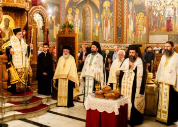 Ο Πανηγυρικός Εσπερινός των Μεσσηνίων Αγίων