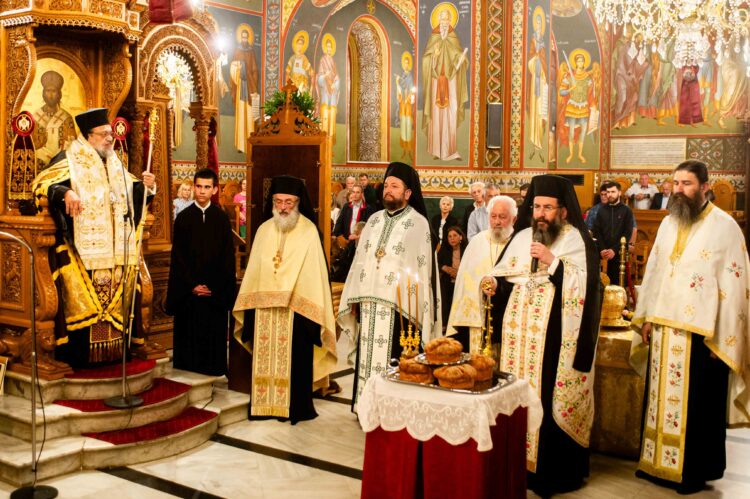 Ο Πανηγυρικός Εσπερινός των Μεσσηνίων Αγίων