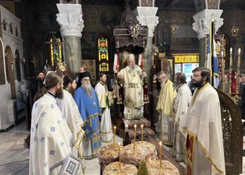 Η εορτή των Αγίων Ισαποστόλων Κωνσταντίνου και Ελένης στη Λάρισα