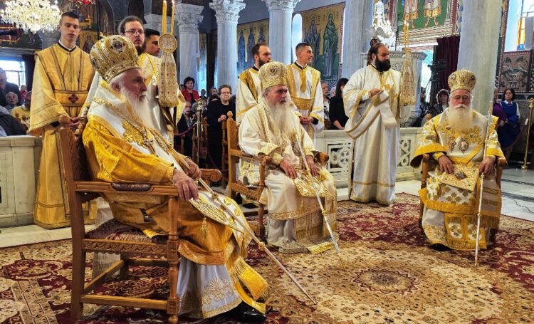 Λαμπρή η πανήγυρις του Αγίου Κωνσταντίνου στον Βόλο – Χειροτονία Διακόνου