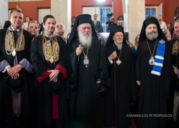 Ανακηρύχτηκε Επίτιμος Διδάκτορας του Ε.Κ.Π.Α. ο Αρχιεπίσκοπος Αυστραλίας Μακάριος