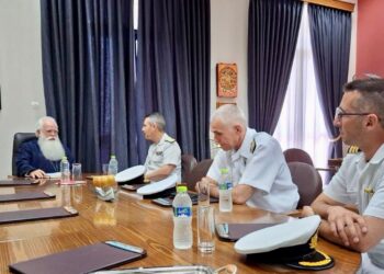 Επίσκεψη του Β΄ Υπαρχηγού του Λιμενικού Σώματος στον Μητρ. Δημητριάδος