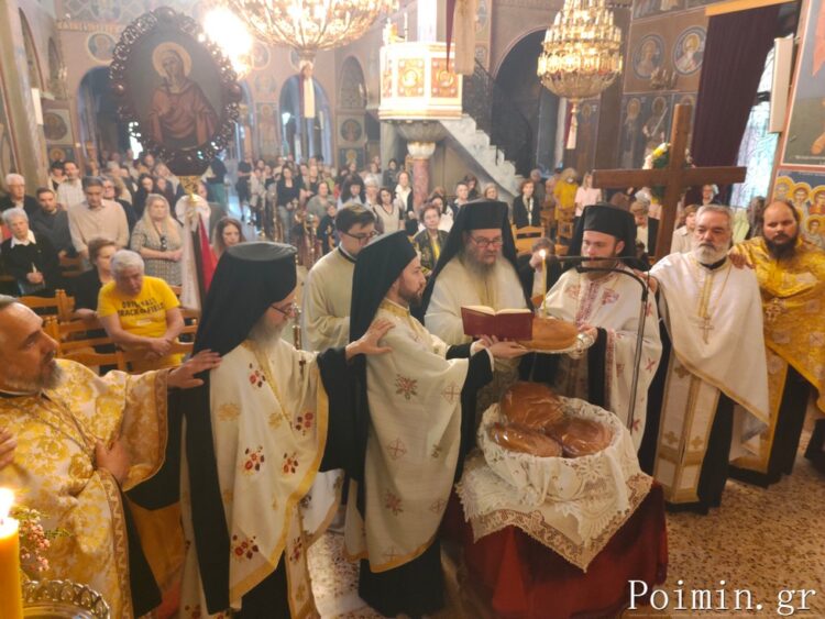 Μέγας Πανηγυρικός Εσπερινός στην Αγία Φωτεινή Υμηττού