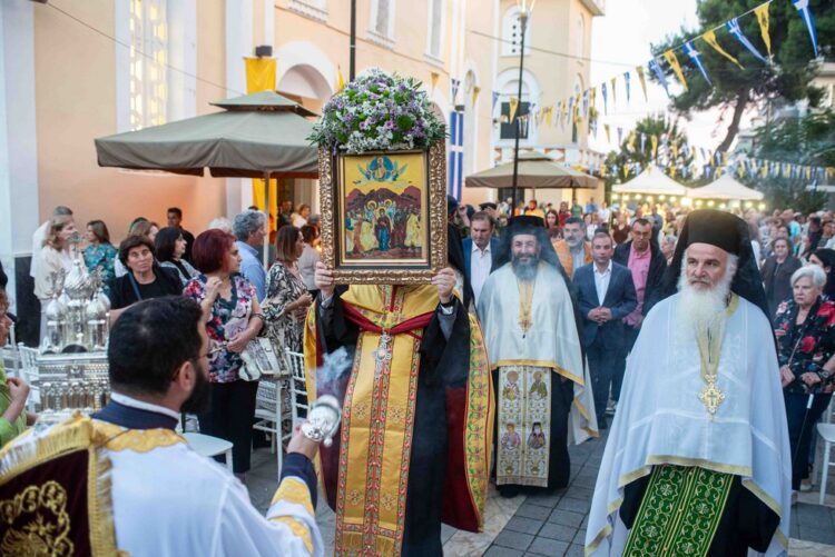 Ο Εσπερινός της Αναλήψεως στην Καλαμάτα