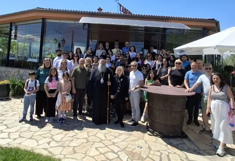 Συνάντηση του Μητροπολίτη Κίτρους, Κατερίνης και Πλαταμώνος με μαθητές της Μεγάλης του Γένους Σχολής